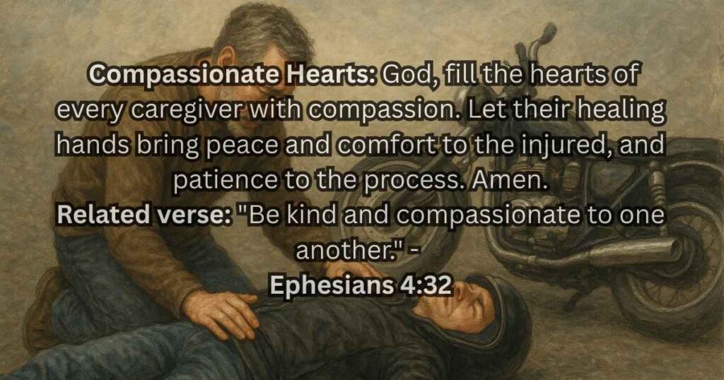 5 Prayers for Strength and Comfort for Someone in Motorcycle Accident