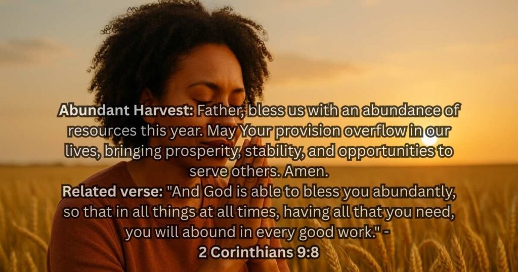 Prayers for Prosperity and Abundance in 2025 Prayers and Blessings