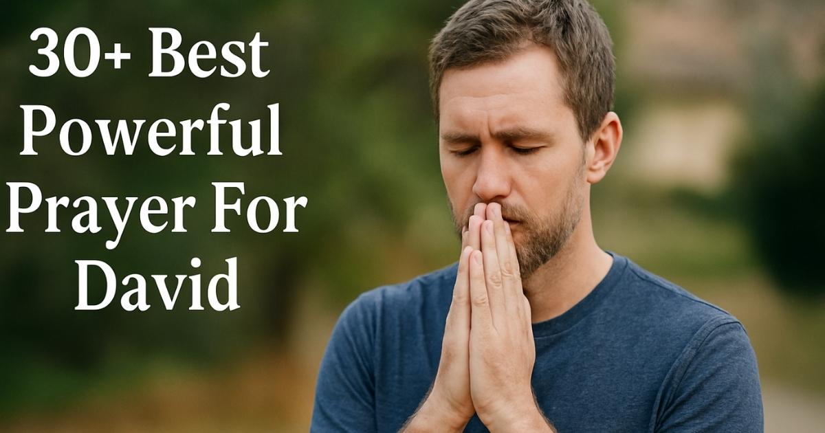Best Powerful Prayer For David