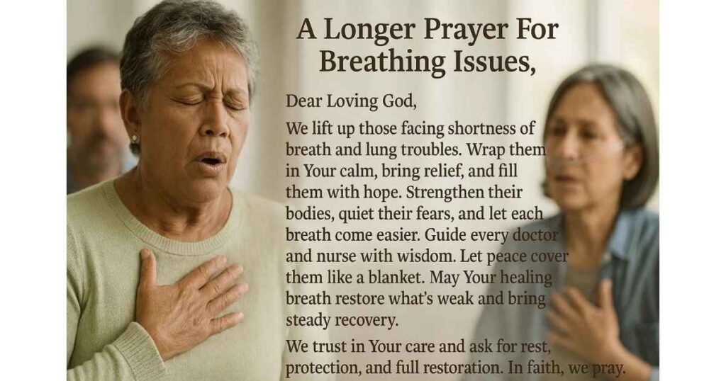 A Longer Prayer For Respiratory Healing