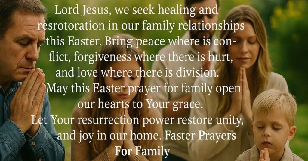A Prayer for Healing and Restoration in Family Relationships