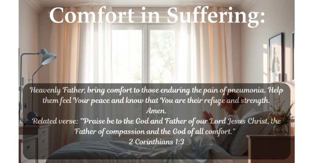 Prayers for Comfort in Pneumonia Suffering