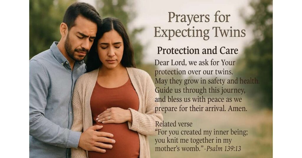 Prayers for Expecting Twins