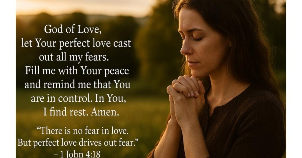Prayers for Overcoming Fear