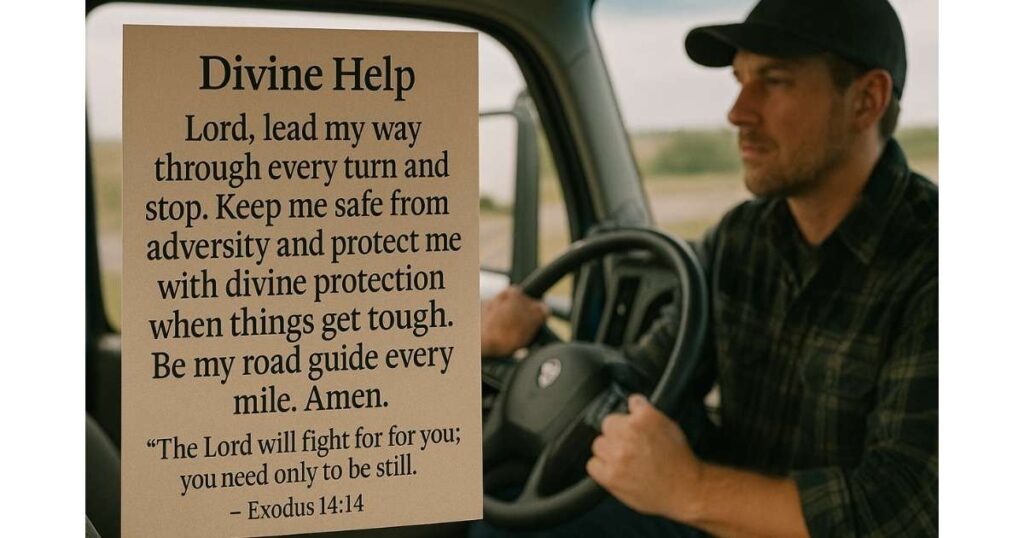 Prayers for Protection and Guidance for Truck Drivers