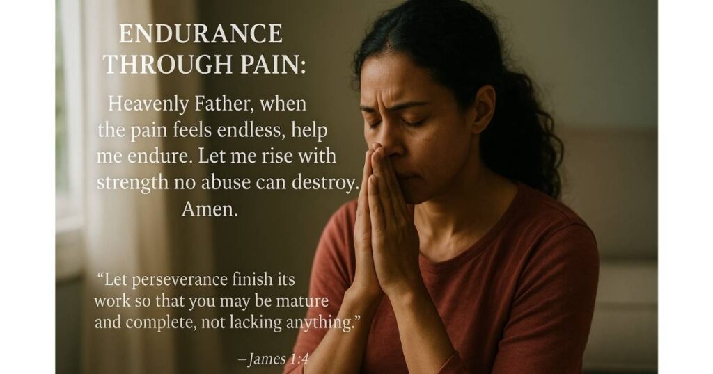Prayers for Strength and Courage in Facing an Abusive Husband