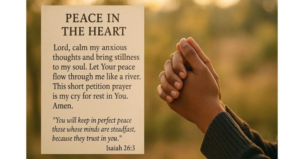 Prayers of Petition for Healing