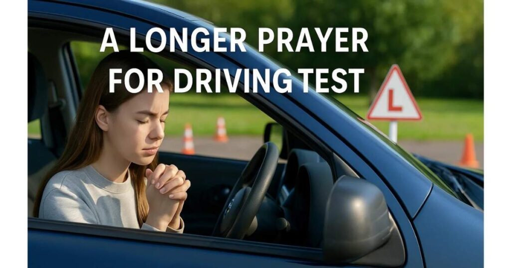 A Longer Prayers For Driving Test