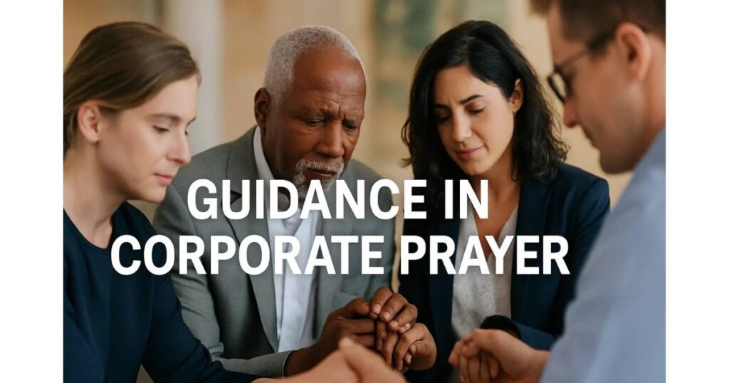 Guidance in Corporate Prayer